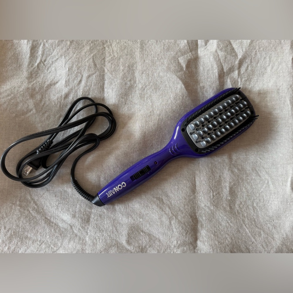 Conair Purple Hair Straightening Brush